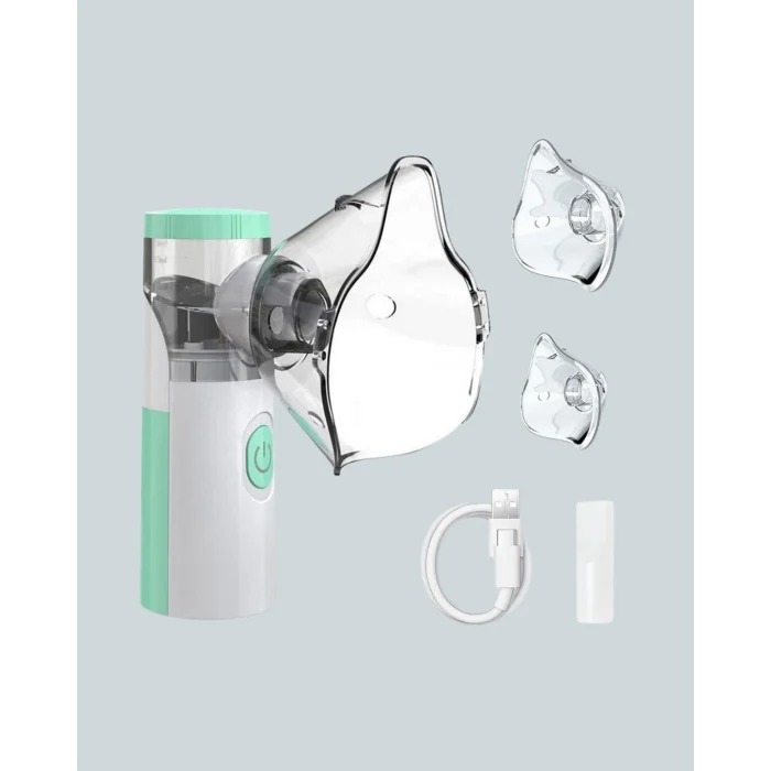 Kompakt Boy Şarjlı Taşınabilir Nebulizatör Cihazı
