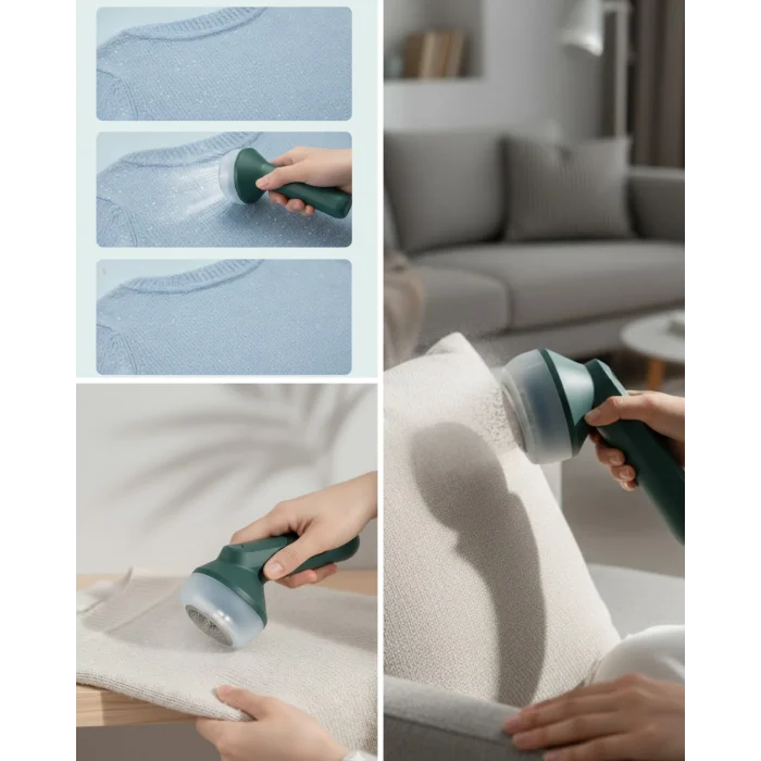 Kompakt Tasarım Kumaş Tüy Toplayıcı Makine