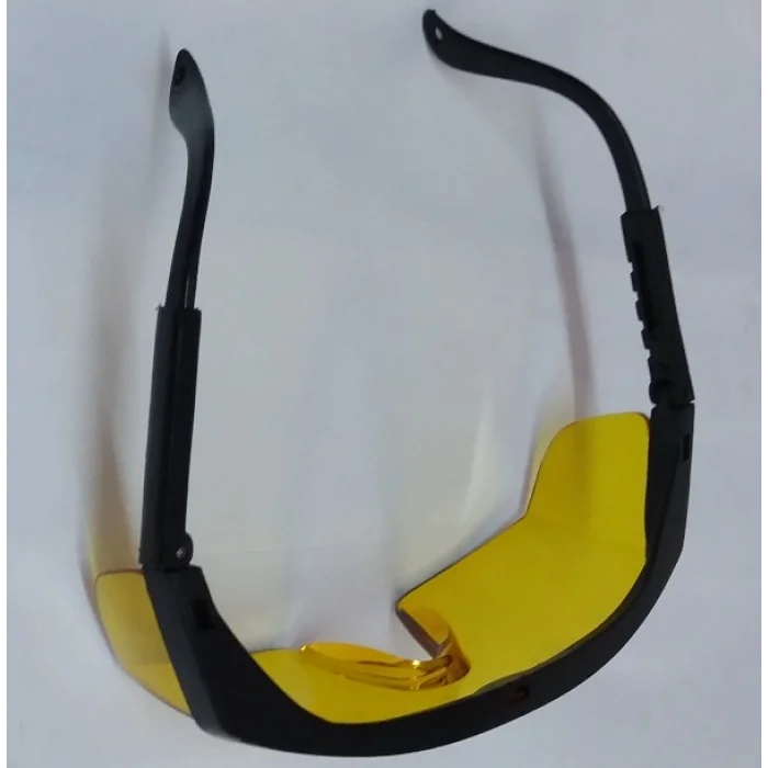 Korumalı Laboratuvar Gözlüğü Sarı