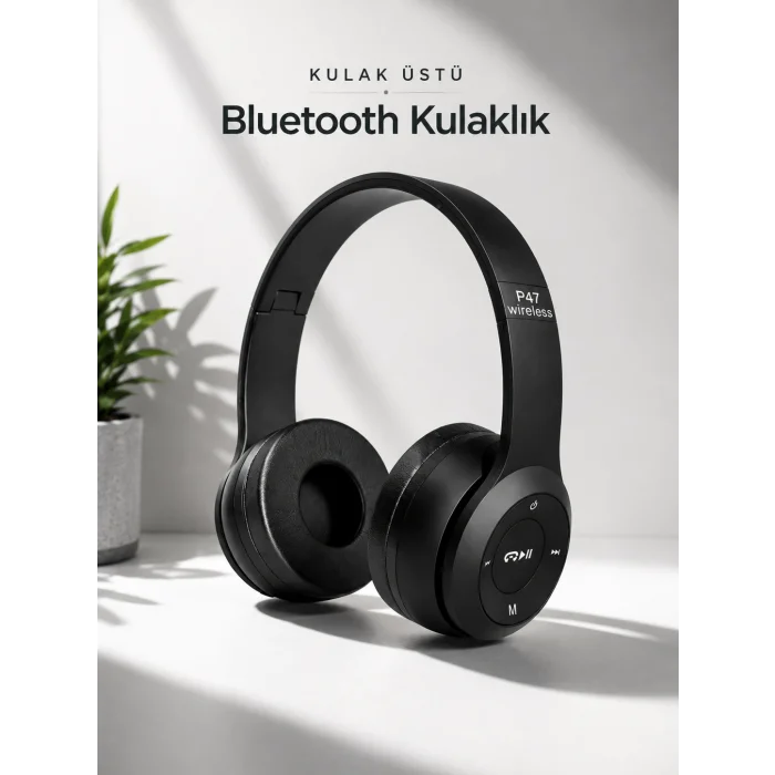 Kulak İçi Kablosuz Bluetooth Kulaklık Ekstra Bass ve Çok Yönlü Kullanım