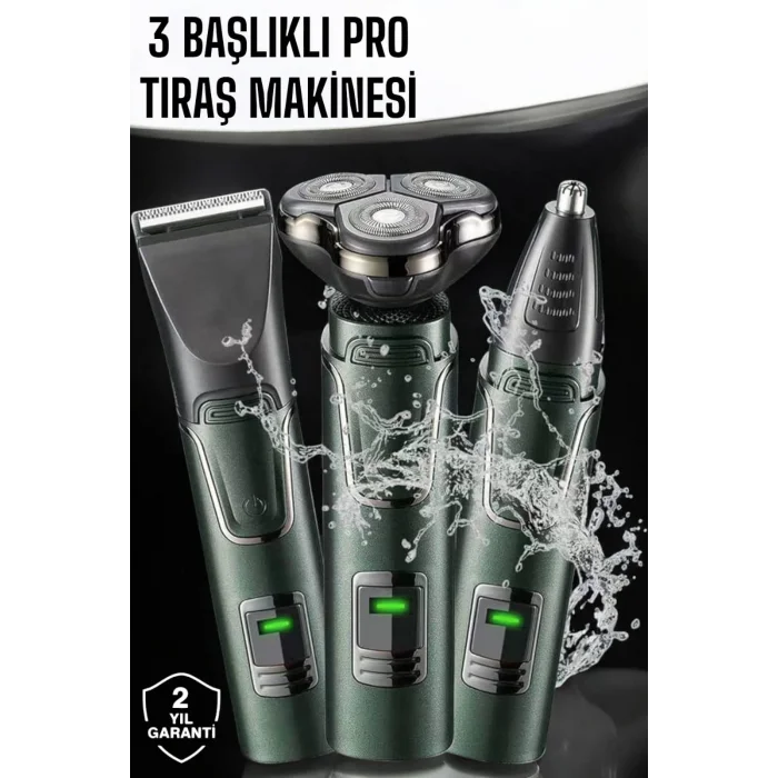 Kulak Ve Burun Başlıklı Profesyonel Tıraş Makinesi
