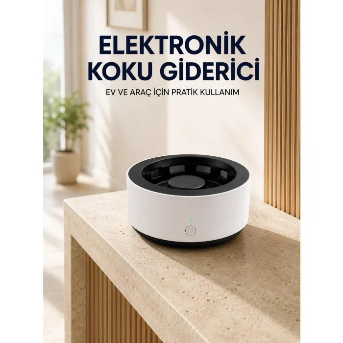 Küllük ve Hava Temizleyici 2’si 1 Arada Koku Giderici Araba ve Ofis İçin