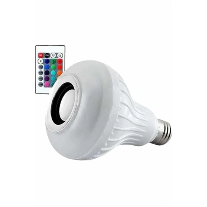 Lamba Hoparlör Ampül Görünümlü Renk Değiştirebilen Android ve İOS Uyumlu