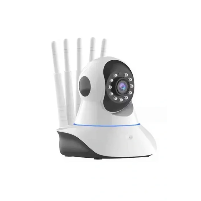 LED Aydınlatmalı 5 Antenli Motorlu 1080P Wifi Kamera Sensörlü