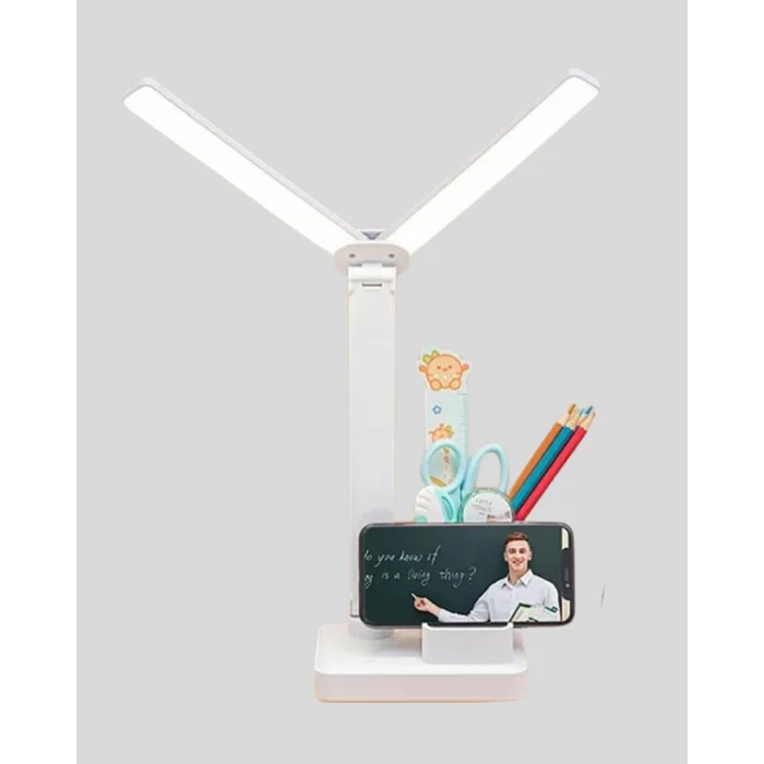 LED Işıklı Masa Lambası – Göz Yormayan, Kısılabilir ve Esnek Başlıklı