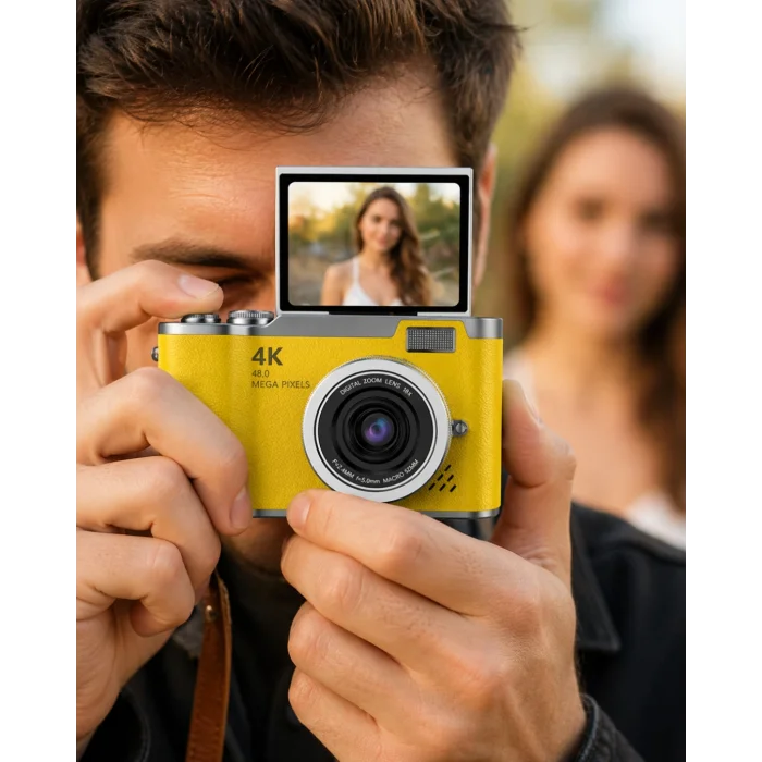 LK007 FOTOĞRAF MAKİNESİ SARI