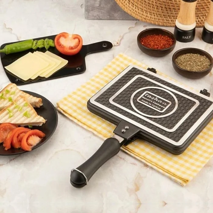 LÜX EMZİKLİ İÇ DIŞ GRANİT TOST MAKİNASI TR-34-098760 (5047)