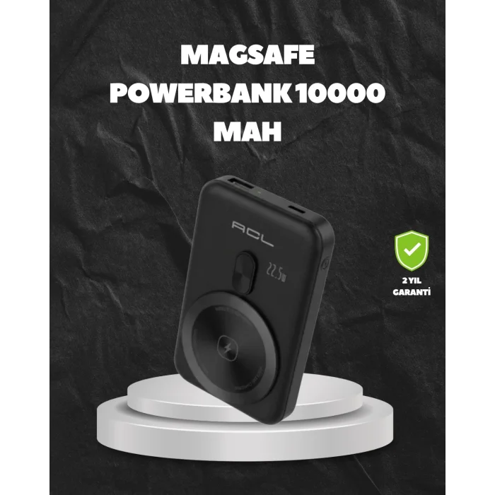 MagSafe Uyumlu Kablosuz Powerbank Taşınabilir Hızlı Şarj