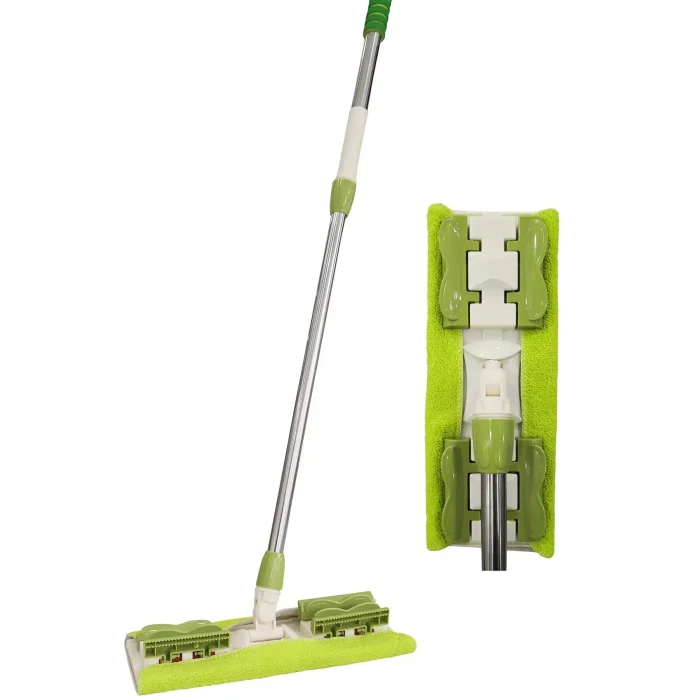 Mandallı Mop Seti Yer Duvar Tavan Cam Mopu Tüm Yüzeyler için (5047)