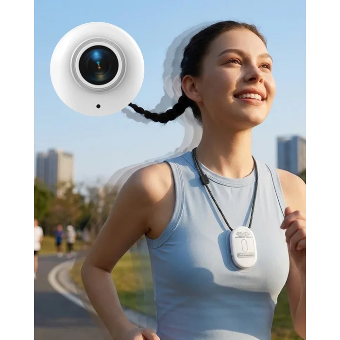 Manyetik Sabitlemeli 1080P Spor Kamera Geniş Açı Lens ve Mobil Bağlantı Özellikli