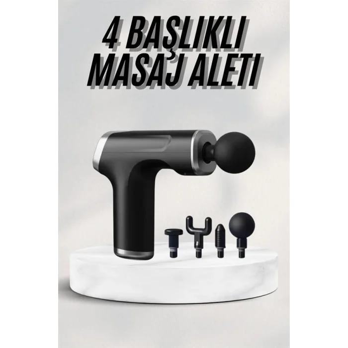 Masaj Tabancası 24v Type-c Hızlı Şarj Girişli Masaj Aleti Uzun Ömürlü