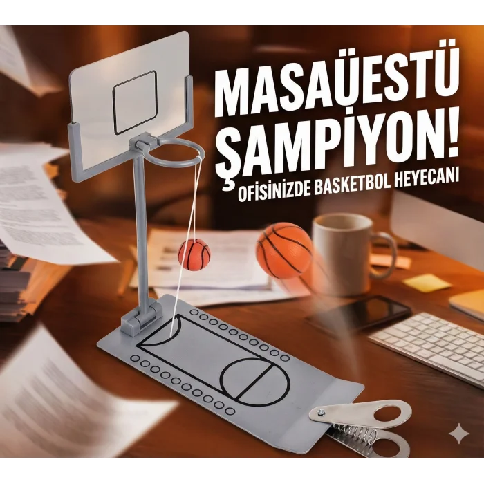 Masaüstü Metal Basketbol Oyunu