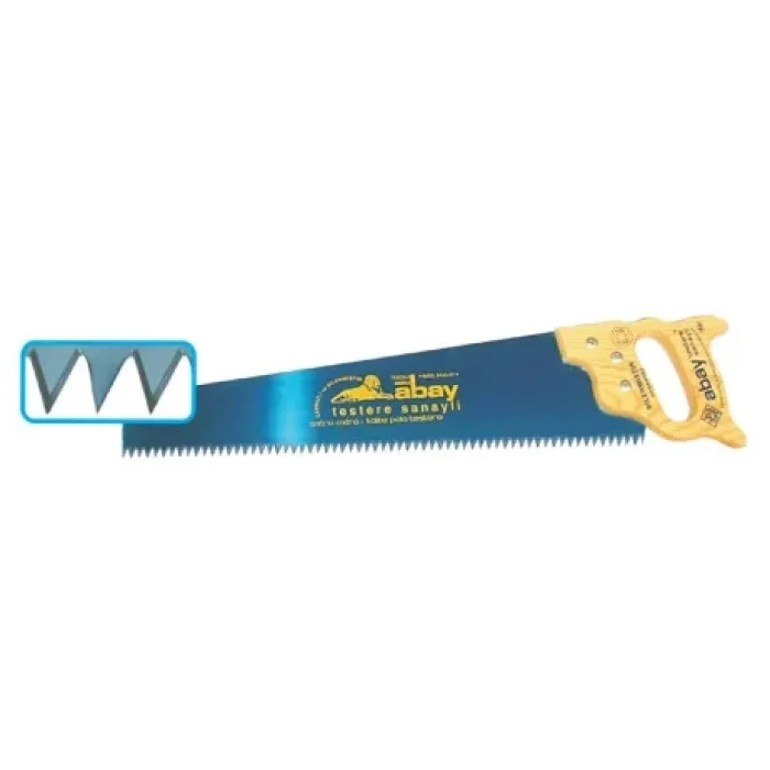 Mavi Çelik Pala Testere 50 cm - Ahşap Sap