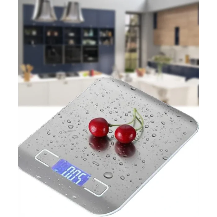 Metal Dijital Mutfak Terazisi Hassas Tartı 5 Kg Crown (5047)