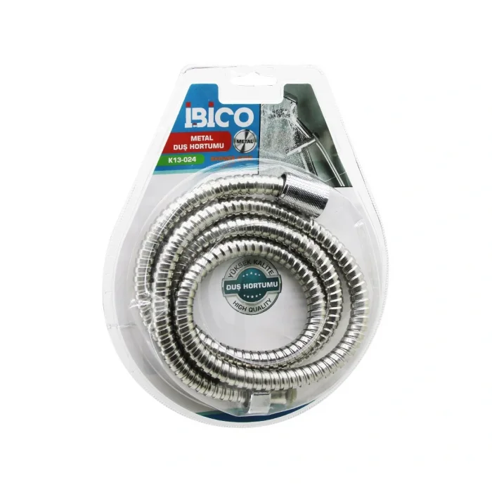 METAL  DUŞ HORTUMU  150CM   VAKUMLU AMBALAJ   ANTİ TWİST=DOLANMAZ-KIVRILMAZ-KOPMAZ (5047)
