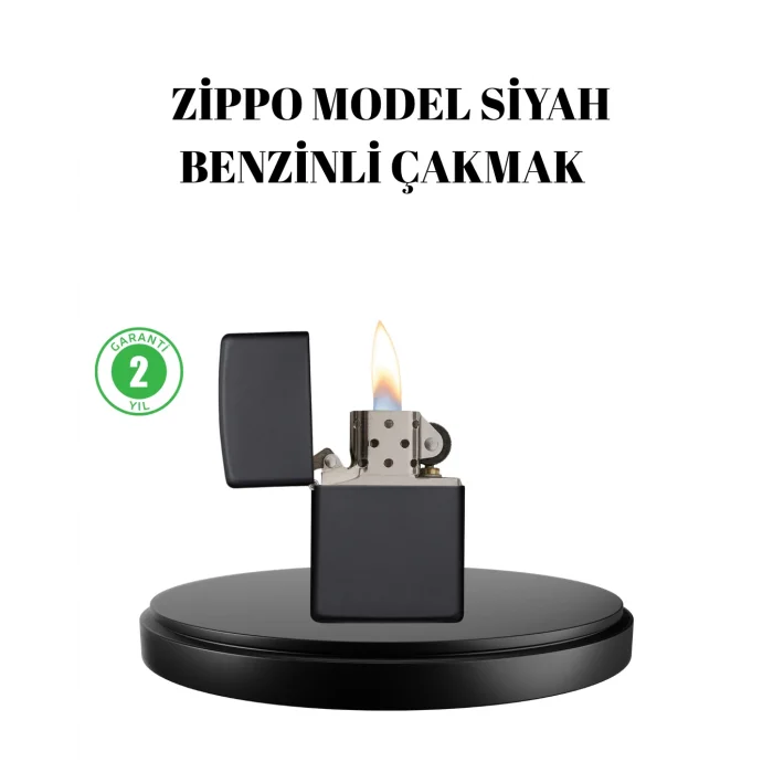 Metal Gövdeli Tasarım Çakmak Mat Yüzeyli ve Ergonomik Tutma Özellikli