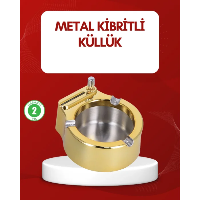 Metal Küllük Gizli Ateşleme Sistemli Şık Tasarım
