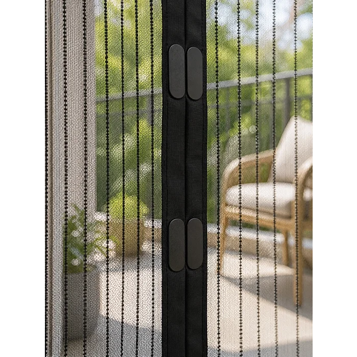 Mıknatıslı File Kapı Sinekliği Balkon Bahçe Teras ve Mutfak İçin Pratik Kullanım