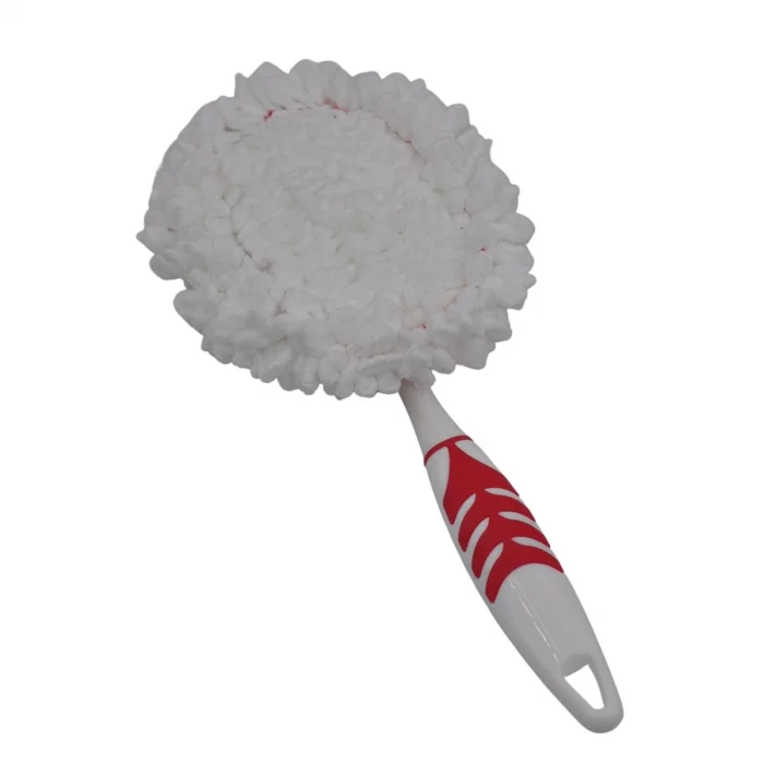 Mikrofiber Duster Toz Leke Kir Alıcı Temizleyici Tutacaklı Temizlik Bezi Aparatı Malzemesi (5047)