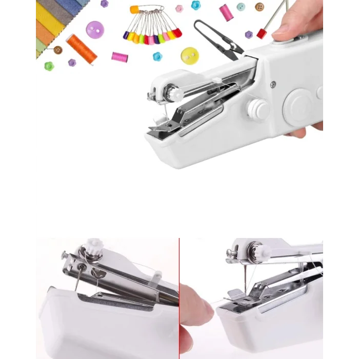 Mini El Tipi Dikiş Makinesi Taşınabilir Pratik Acil Dikiş Çözümü