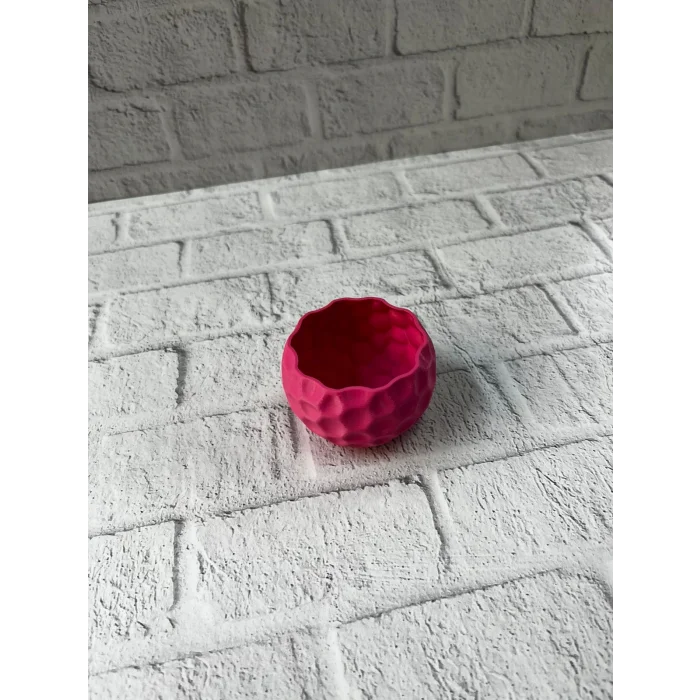 Mini Mor Dekoratif Saksı 5 cm Modern Masaüstü Bitki Saksısı