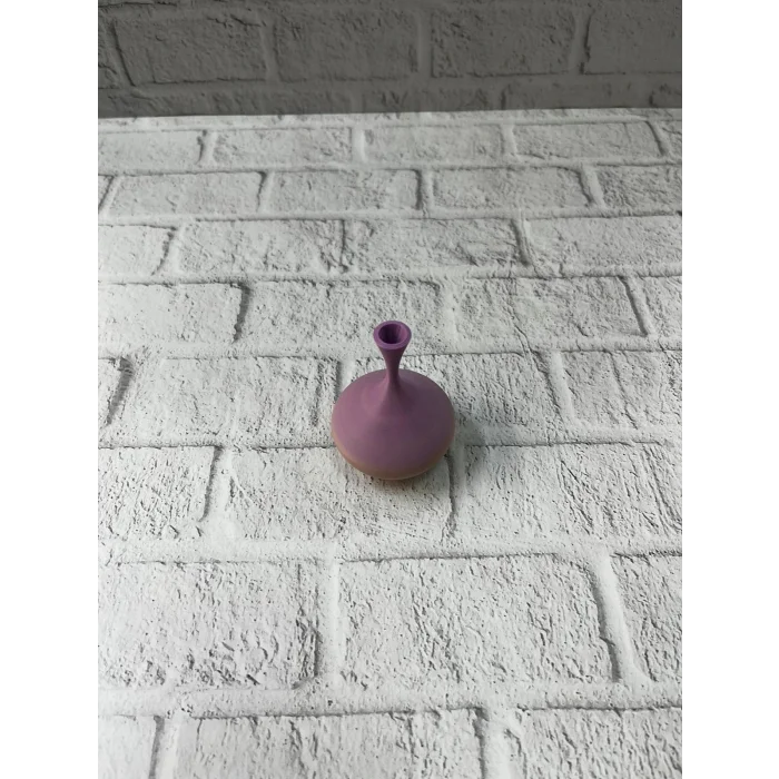 Mini Rainbow Dekoratif Vazo 8 cm Renk Geçişli Modern Tasarım