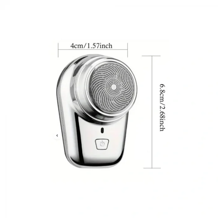 Mini Shaver Sıfır Sakal Taşınabilir Şarjlı Tıraş Makinesi IPX6 Korumalı  (5047)