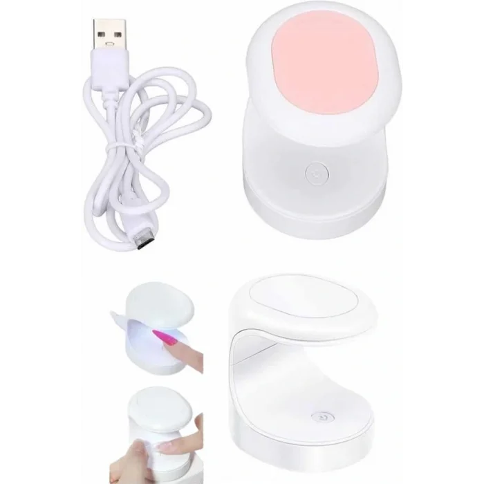 Mini Taşınabilir Kalıcı Oje Jel Tırnak Kurutucu Fototerapi Makinesi