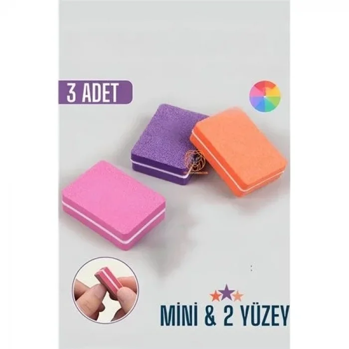 Mini Tırnak Törpüsü 100/180 Grid  3 Adet 720723