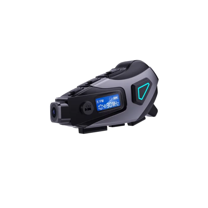 Motosiklet Kask Kulaklığı Bluetooth 5.3 Kamera ve FM Radyo Destekli