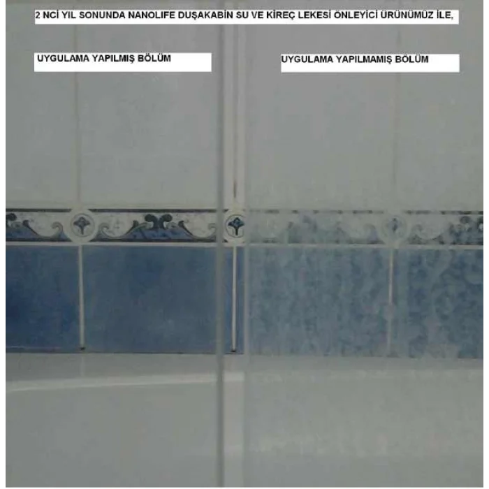 Nanoteknolojik Duşakabin Su Kaydırıcı 2 Yıl Etkili