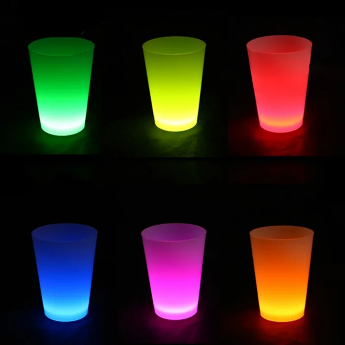 Neon Parti Glow Bardak 1.5 oz Karışık Renk 1 Adet Tekli (5047)