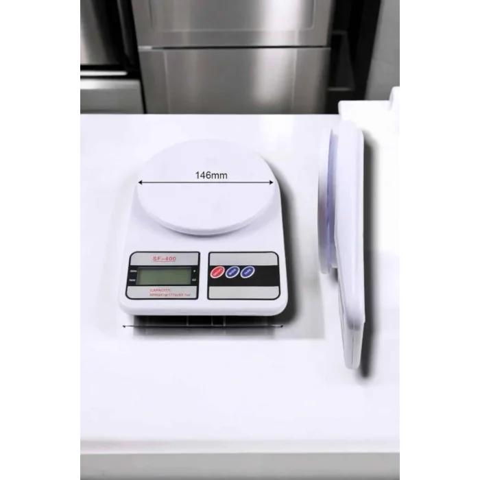 Net LCD Ekran ve Otomatik Kapanma Özelliği ile Uzun Ömürlü Dijital Mutfak Tartısı