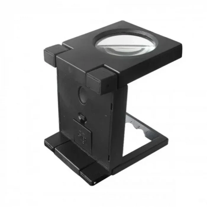NikulaKatlanır Plastık,led ışıklı Test Cıhazı Büyüteç 2.5x90mm