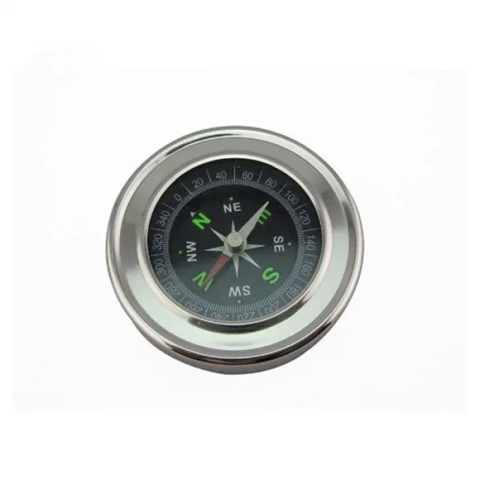 NikulaYuvarlak Metal Kasa Dayanıklı Pusula 60mm