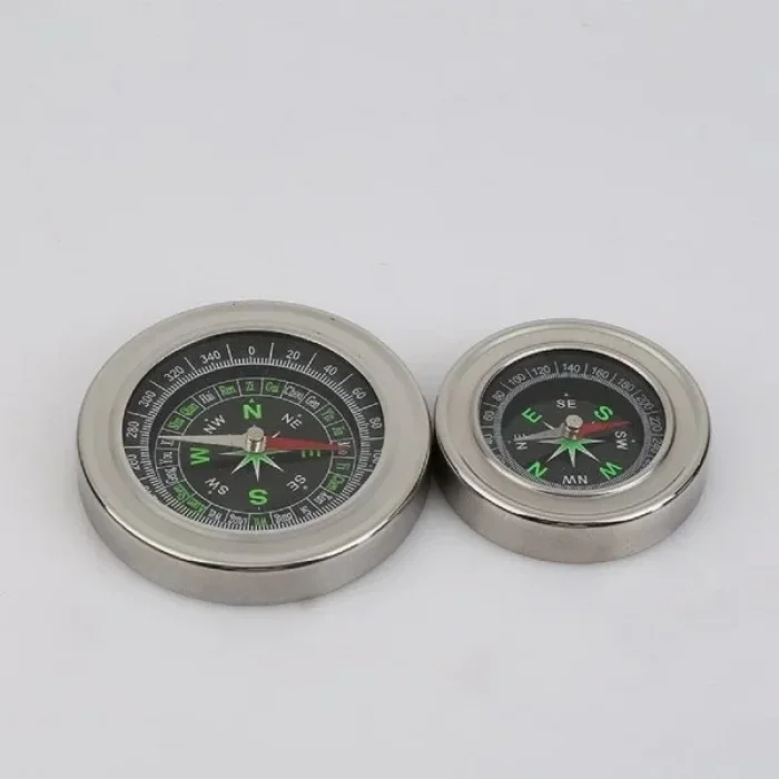 NikulaYuvarlak Metal Kasa Dayanıklı Pusula 80mm