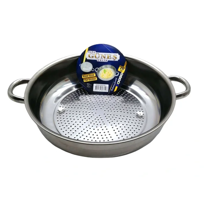 NO-1 - 26CM BASIK SÜZEK METAL SÜZGEÇ (5047)