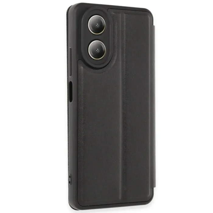 Oppo A38 Kılıf Flip Cover - Siyah
