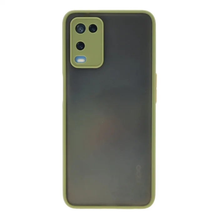 Oppo A54 4g Kılıf Montreal Silikon Kapak - Açık Yeşil