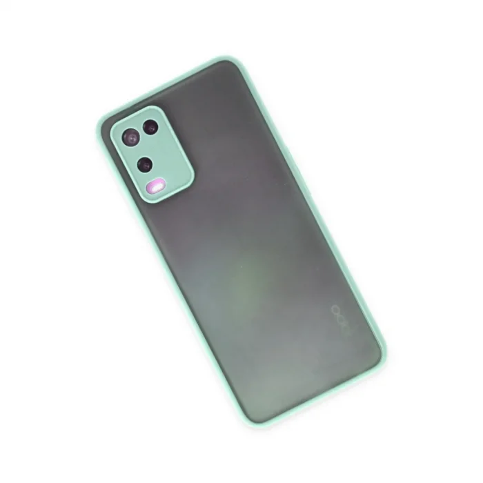 Oppo A54 4g Kılıf Montreal Silikon Kapak - Turkuaz