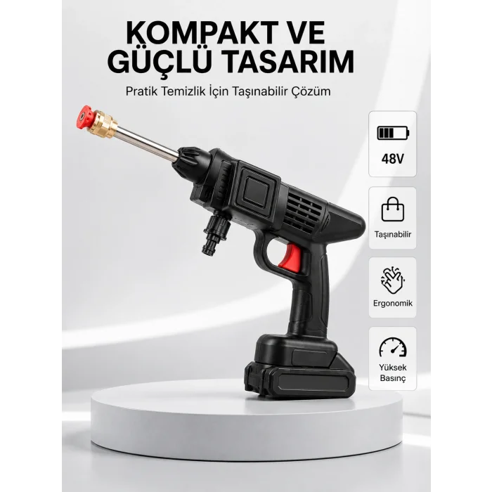 Orijinal 48V Şarjlı Basınçlı Temizlik Tabancası 2025 A Kalite Seri