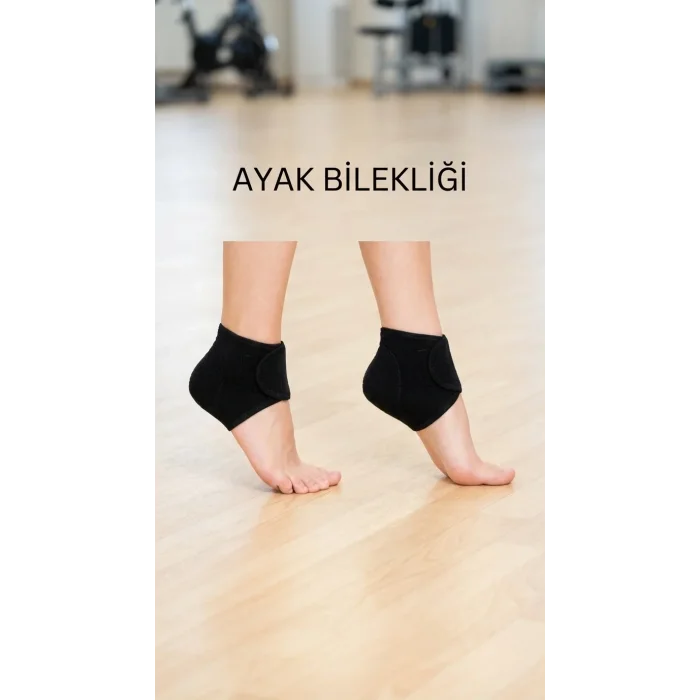 Ortopedik Silikon Tabanlı Çorap Topuk Dikeni Ve Nasır Destekli 2li Set