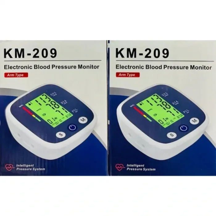 Otomatik Dijital Lcd Elektronik Tansiyon Aleti Kol Tipi Km-209 Akıllı Basınç Sistemi (5047)