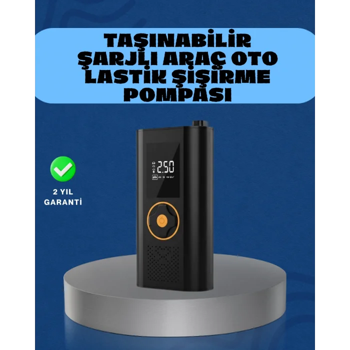 Otomatik Duran Dijital Hava Pompası Kompakt ve Taşınabilir Tasarım