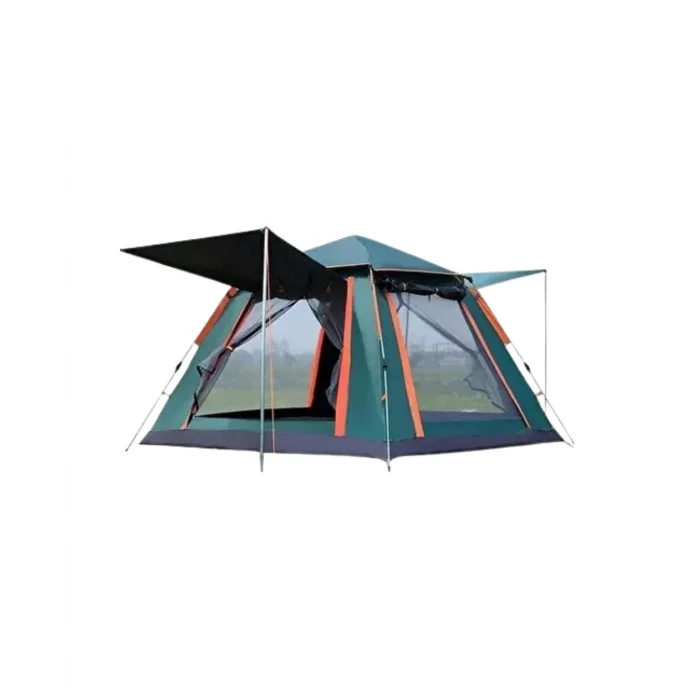 Otomatik Kamp Çadırı 240x210 cm Gölgelikli Kolay Kurulum Aile Çadırı
