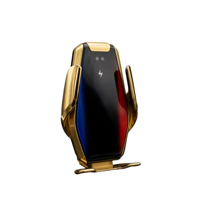 Otomatik Sensörlü Araç Telefon Tutucu Kablosuz Şarj Özellikli 360 Derece Döner