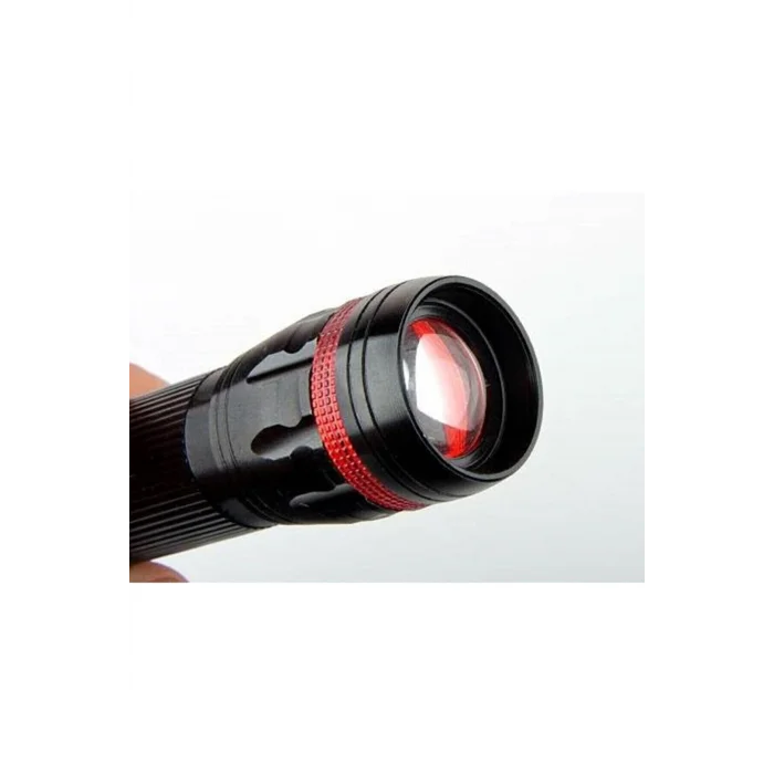 Özel Güvenlikler Için Menzilli Zoomlu Pilli El Feneri Dayanıklı