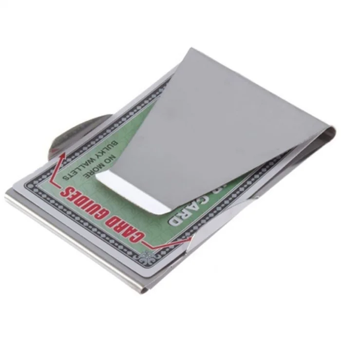 Paslanmaz Çelik Cüzdan Slim Clip (5047)