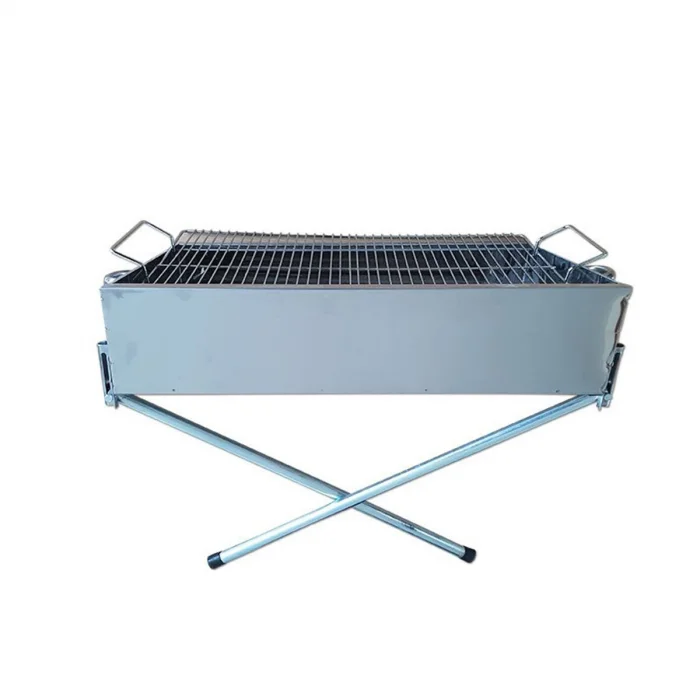 PASLANMAZ MANGAL PORTATİF AYAKLI - STANDLI 70CM (5047)