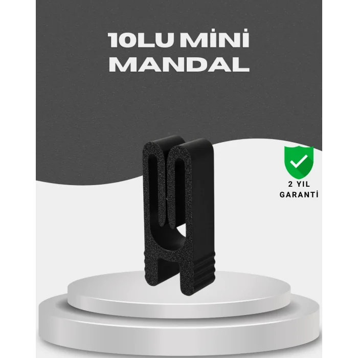 Plastik Poşet Kilidi Mutfak İçin Çok Amaçlı 10 Adet